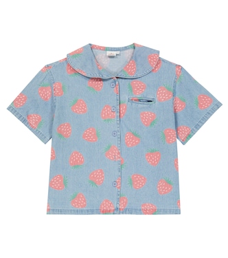 Chemise imprimée en jean | Jellymallow