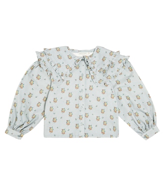 Bedrucktes Top Jimena aus Baumwolle | The New Society