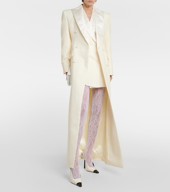 Double-breasted wool coat | Wardrobe.NYC