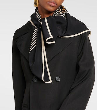 Foulard in seta con stampa | Toteme
