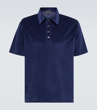 Polo Tsubaki in ciniglia di cotone e seta | Loro Piana