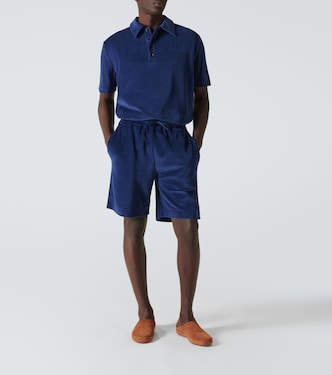Polo Tsubaki in ciniglia di cotone e seta | Loro Piana