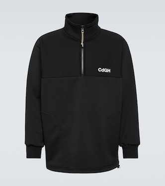 Sudadera con media cremallera y logo | Comme des Garçons Homme