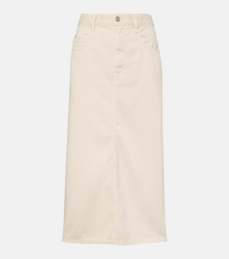 Falda midi Tilauria de denim | Isabel Marant