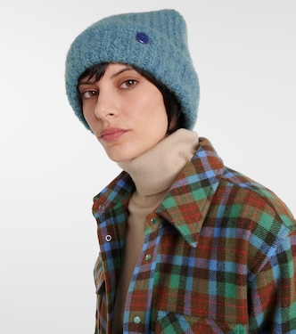 Gorro de punto bouclé de cachemir | God's True Cashmere