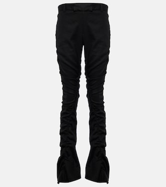 Pantalones flared de mezcla de lino | Acne Studios