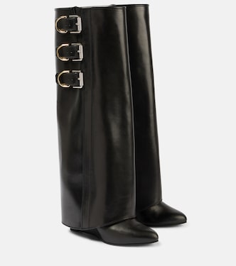 Stiefel Shark Lock Buckles 90 aus Leder | Givenchy