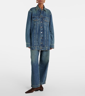 Jeans regular Hewitt a vita alta | Khaite