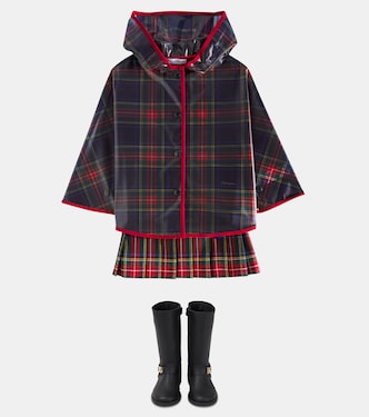 Impermeabile a quadri | Dolce&Gabbana Kids