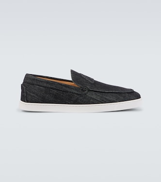 Slip-Ons Varsiboat aus Denim | Christian Louboutin