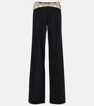 Pantaloni slim Stelle in misto lana | Costarellos