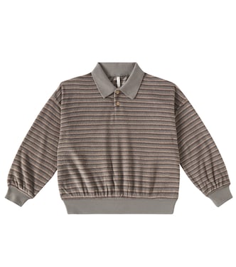 Polo in misto cotone a righe | Rylee + Cru
