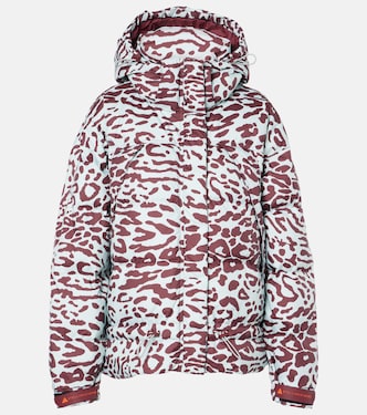 TrueNature leopard-print puffer jacket | Adidas by Stella McCartney
