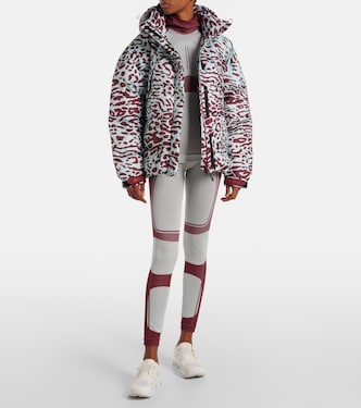 TrueNature leopard-print puffer jacket | Adidas by Stella McCartney