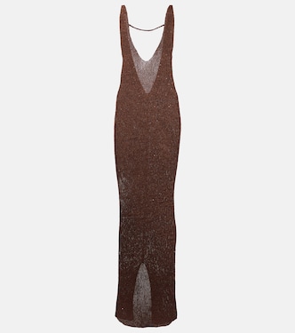 Maxikleid Sunny mit Pailletten | Bananhot