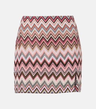 Minifalda de mezcla de algodón | Missoni