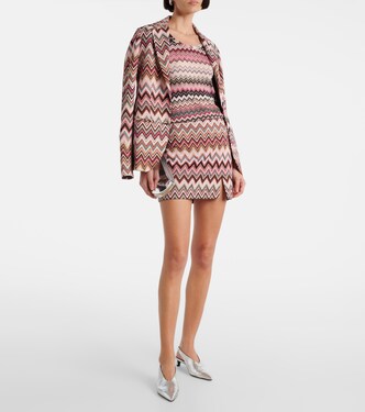 Minifalda de mezcla de algodón | Missoni