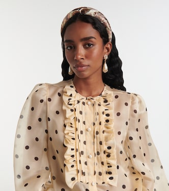 Cerchietto in lamé jacquard | Valentino
