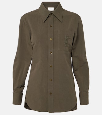 Hemd Cassandre aus Baumwolle und Leinen | Saint Laurent