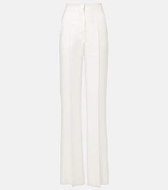 Aversa high-rise linen wide-leg pants | Max Mara