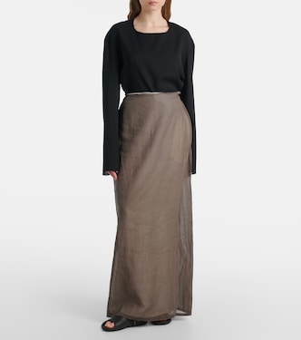 Cattaleya wool top | The Row