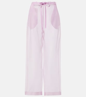 Weite Hose Trenton aus Organza | Khaite