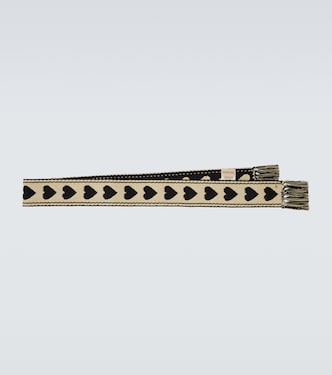 VLogo jacquard cotton scarf | Valentino Garavani
