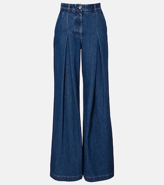 Pleated wide-leg jeans | Dolce&Gabbana