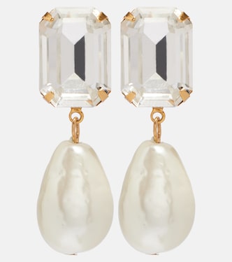 Liana gold-plated drop earrings | Jennifer Behr