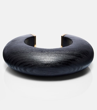 Bumper wooden bangle | Alaïa