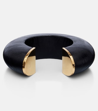 Bumper wooden bangle | Alaïa