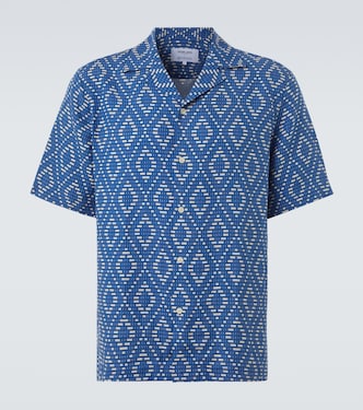 Chemise Roberto imprimée en lin | Frescobol Carioca