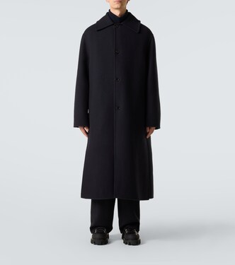 x Jil Sander wool wide-leg pants | Moncler Genius