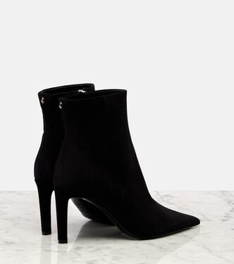 Stivaletti Frankie 85 in suede | Jimmy Choo