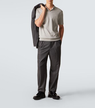 Cotton jersey polo shirt | Giorgio Armani