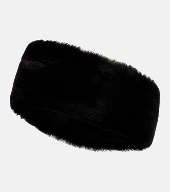 Serre-tête en shearling | Toteme