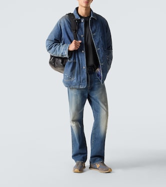 Denim down overshirt | Visvim