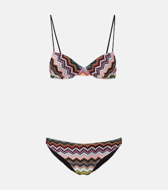 Bikini Zig Zag aus Lamé | Missoni