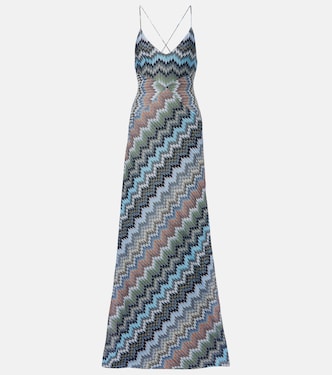 Zigzag maxi dress | Missoni