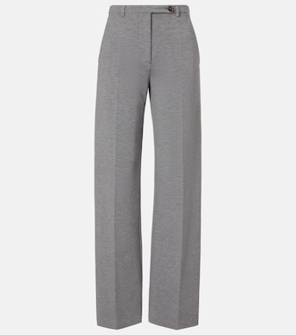 High-rise wide-leg pants | Miu Miu