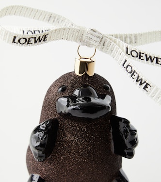 Platypus glitter glass ornament | Loewe