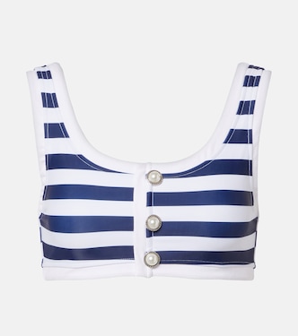 Grace striped bikini top | Same