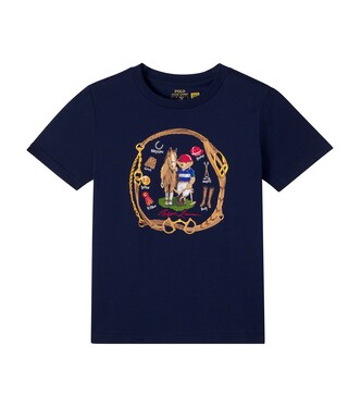 T-shirt Polo Bear in jersey di cotone | Polo Ralph Lauren Kids
