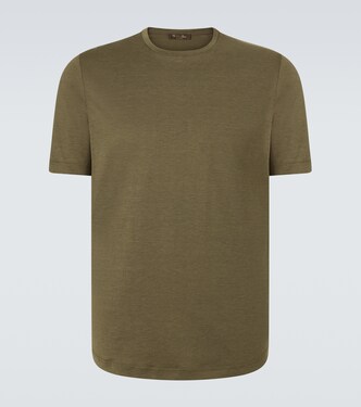 Levo silk and cotton jersey T-shirt | Loro Piana