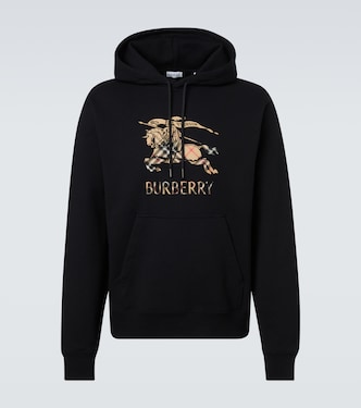 Felpa con cappuccio EKD in jersey di cotone | Burberry