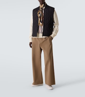 Set Burberry Check皮革运动鞋 | Burberry