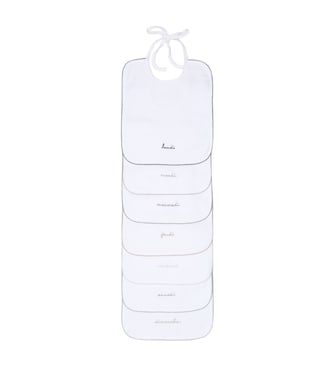Baby - Set di 7 bavaglini in cotone | Bonpoint