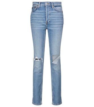 Jeans ajustados '80s de tiro alto | Re/Done