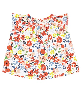 Baby - Blusa Noelle a stampa in cotone | Bonpoint