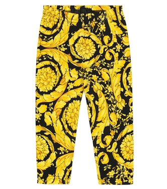 Bébé – Legging Barocco imprimé | Versace Kids